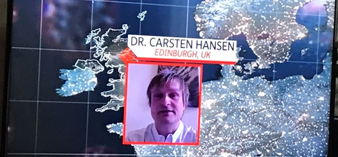 Dr Carsten Hansen STV appearance