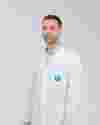 Sirio Dupont wearing lab coat